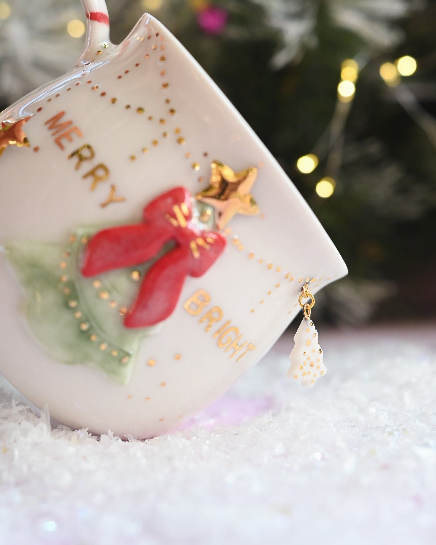 'MERRY & BRIGHT' Christmas Mug