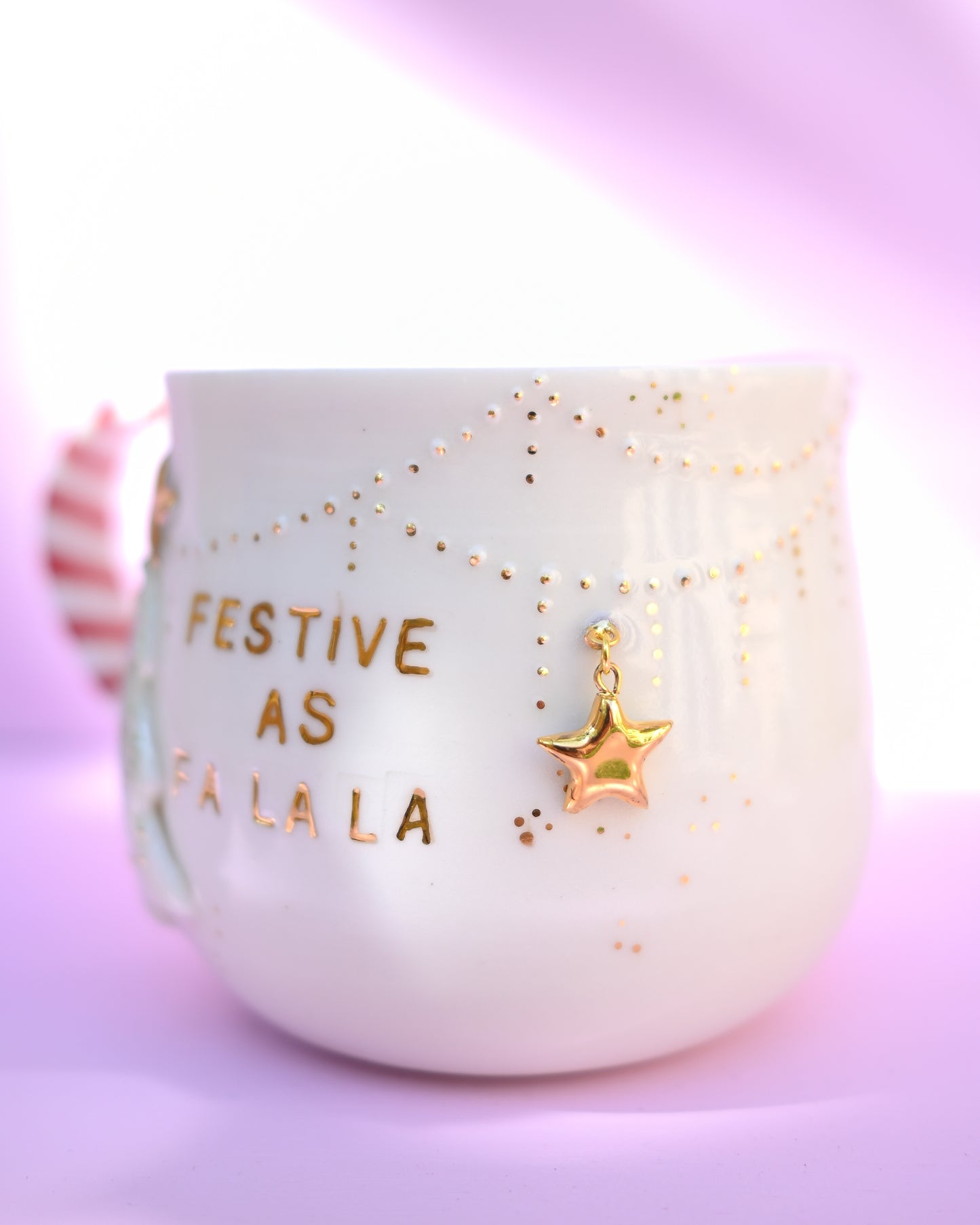 'FESTIVE AS FA LA LA' Christmas Mug
