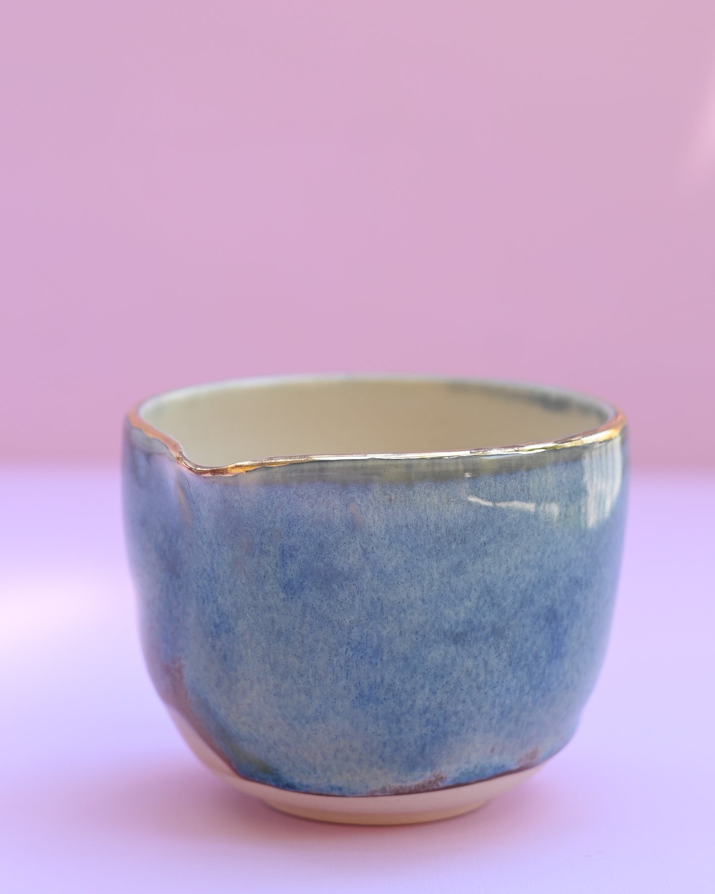 Mini Turquoise & Gold Mixing/Matcha Bowl