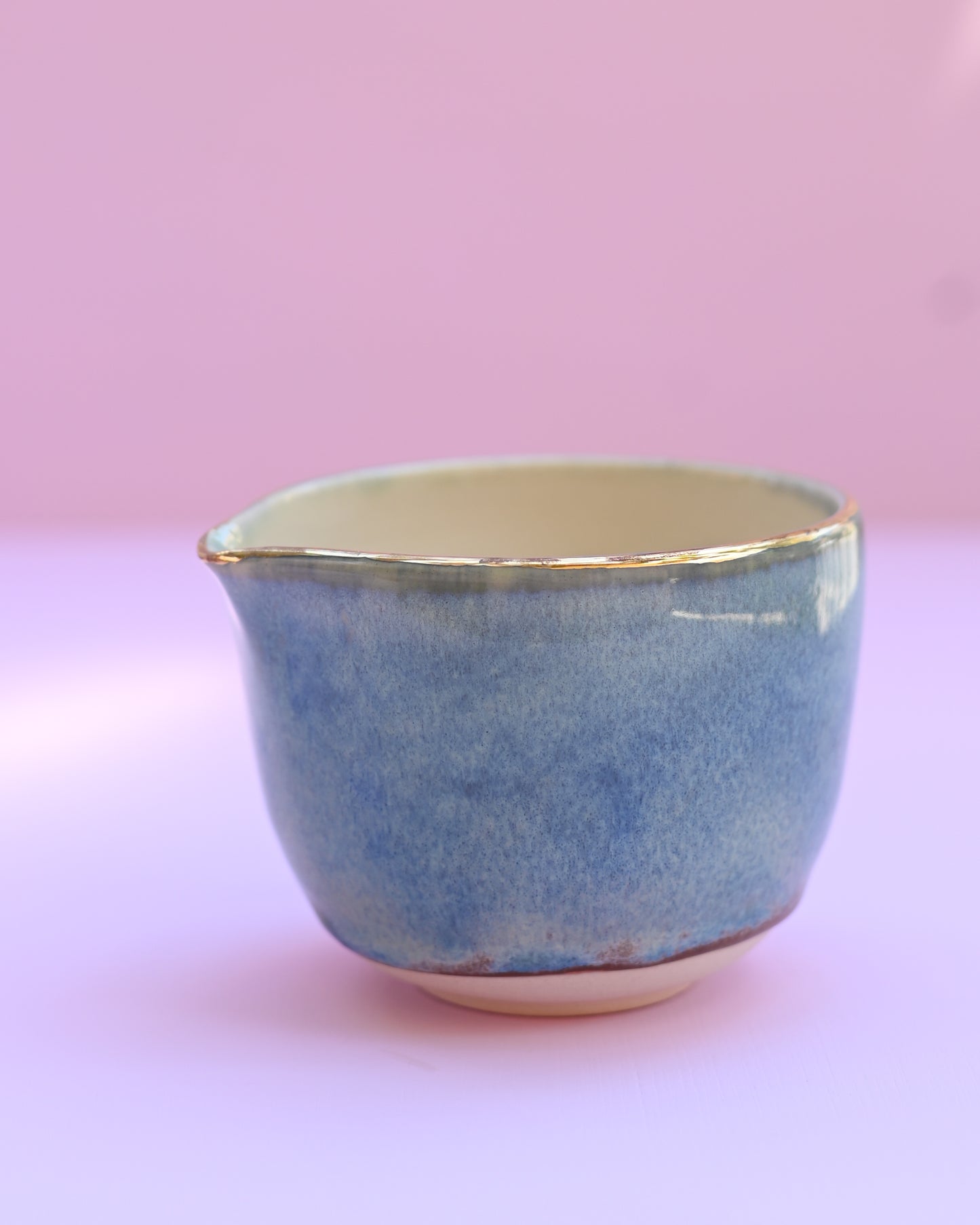 Mini Turquoise & Gold Mixing/Matcha Bowl