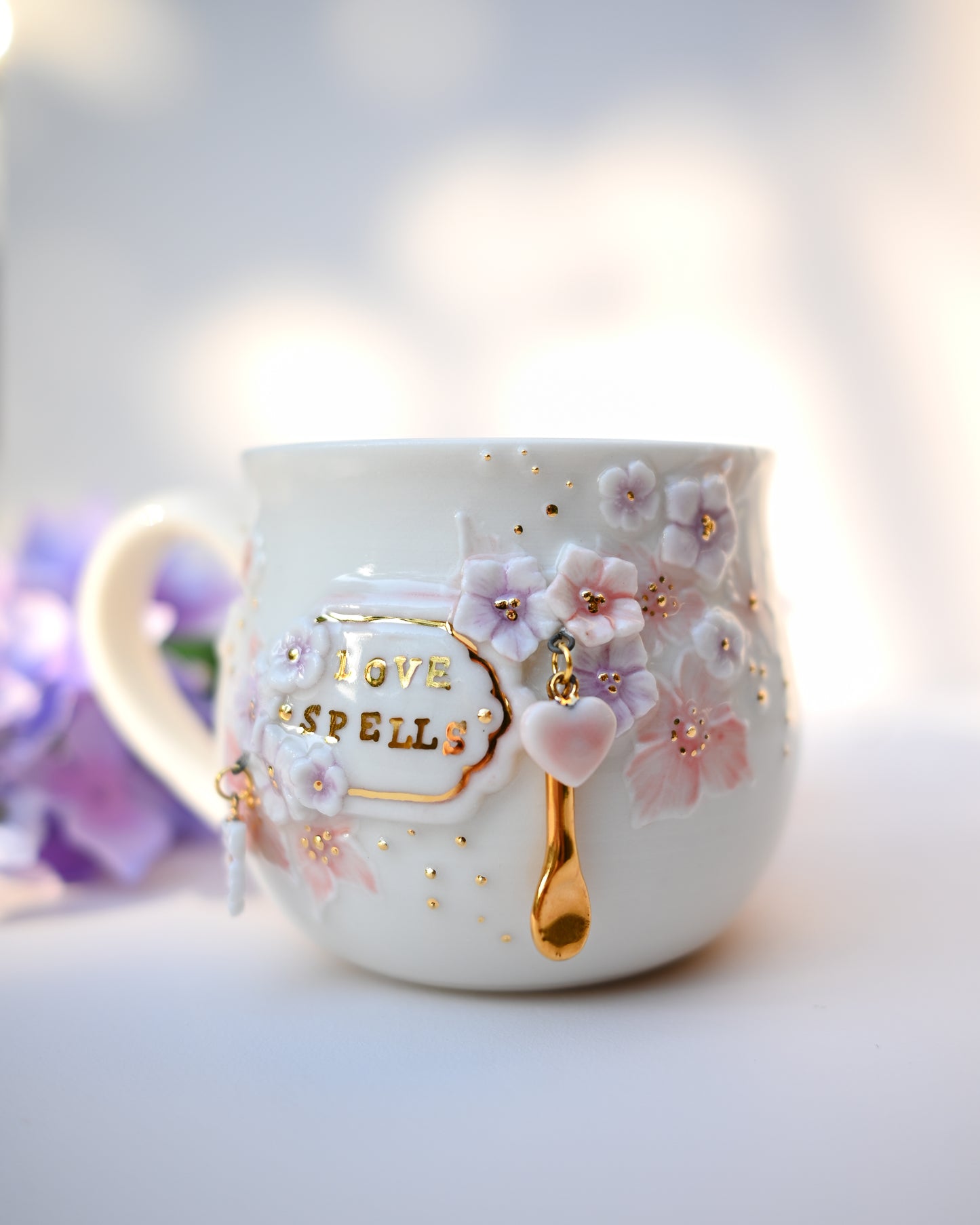 'Love Spells ' Cauldron Mug