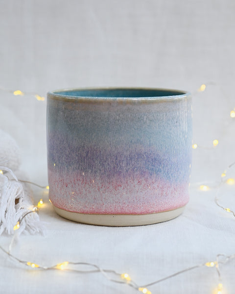 Pink & Turquoise Pot
