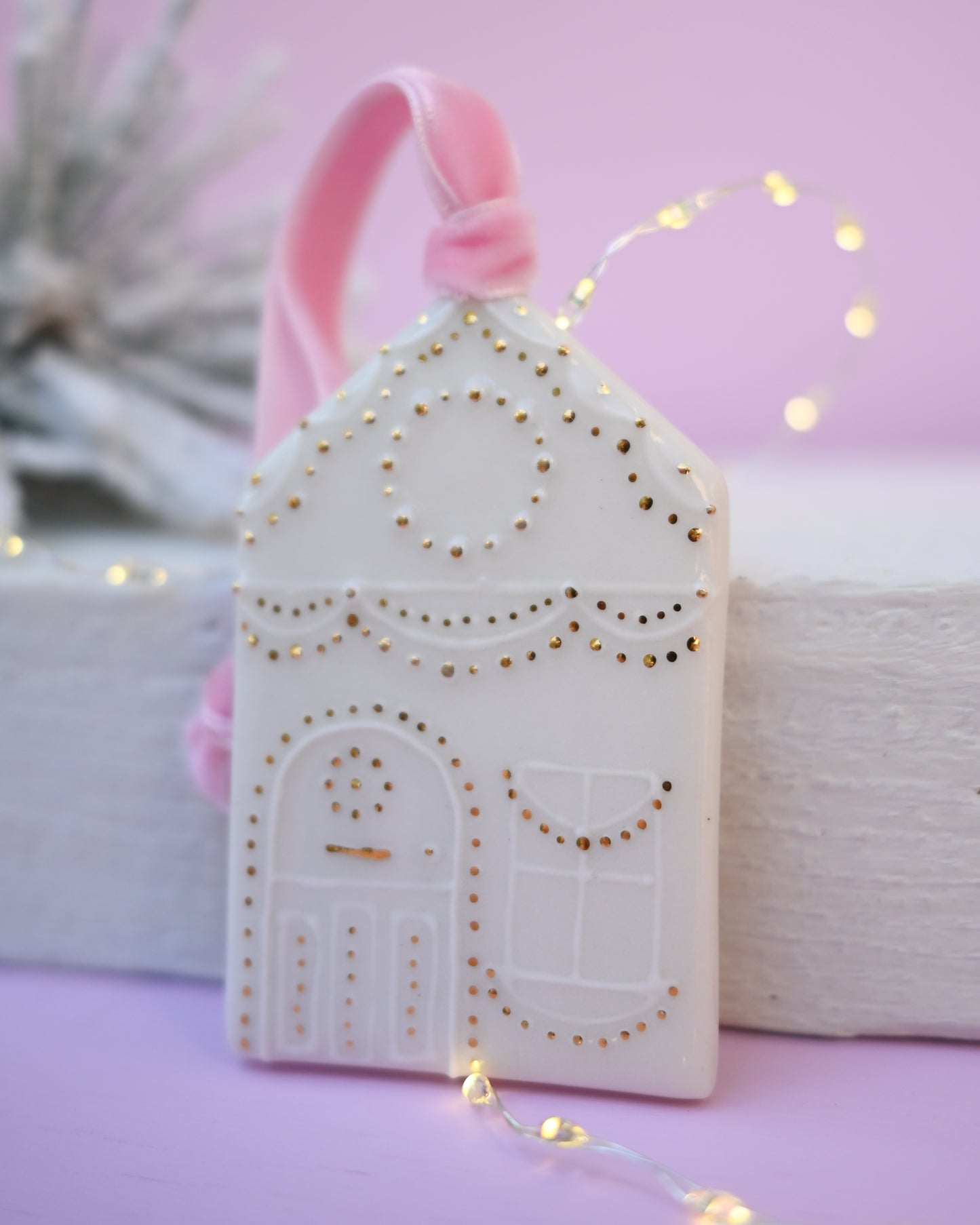 Christmas House Ornament