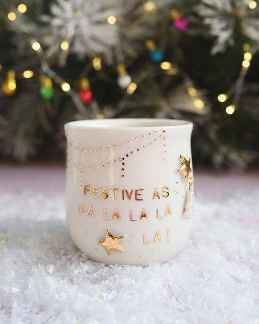 'FESTIVE AS FALALALA' Christmas Mini (V slight seconds)