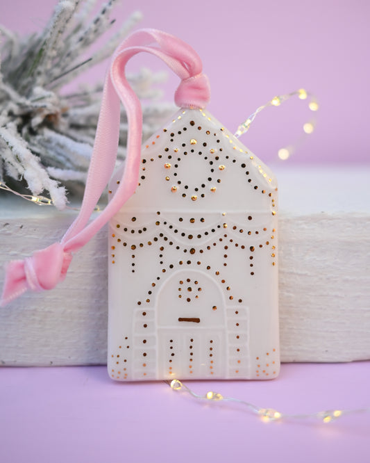 Christmas House Ornament