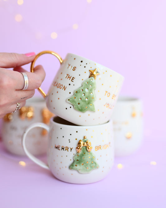 PRE-ORDER Merry & Bright Festive Mug