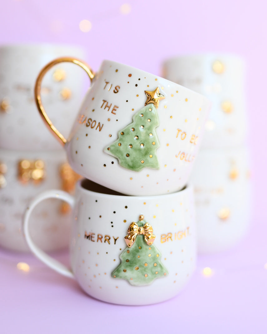 PRE-ORDER Merry & Bright Festive Mug