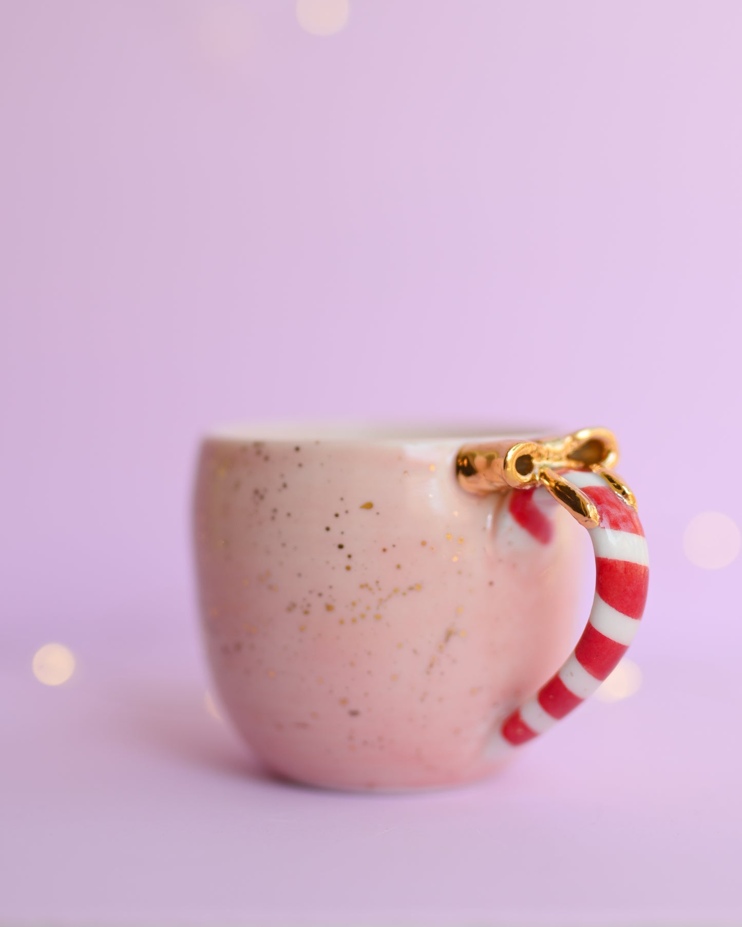 Pink Porcelain Festive Mug