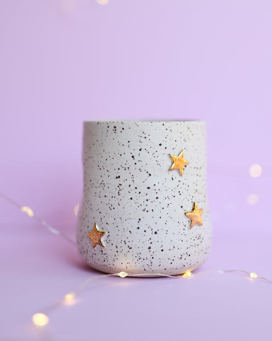 White Speckle Star Tumbler 1