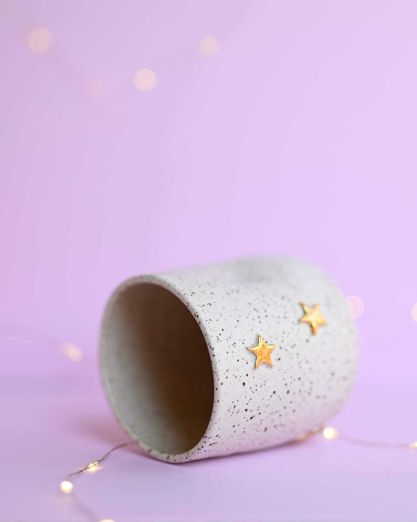 White Speckle Star Tumbler 1