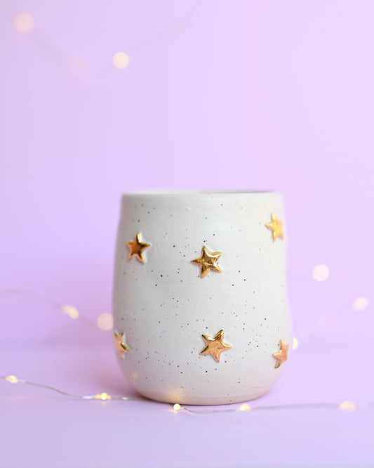 White Speckle Star Tumbler 5