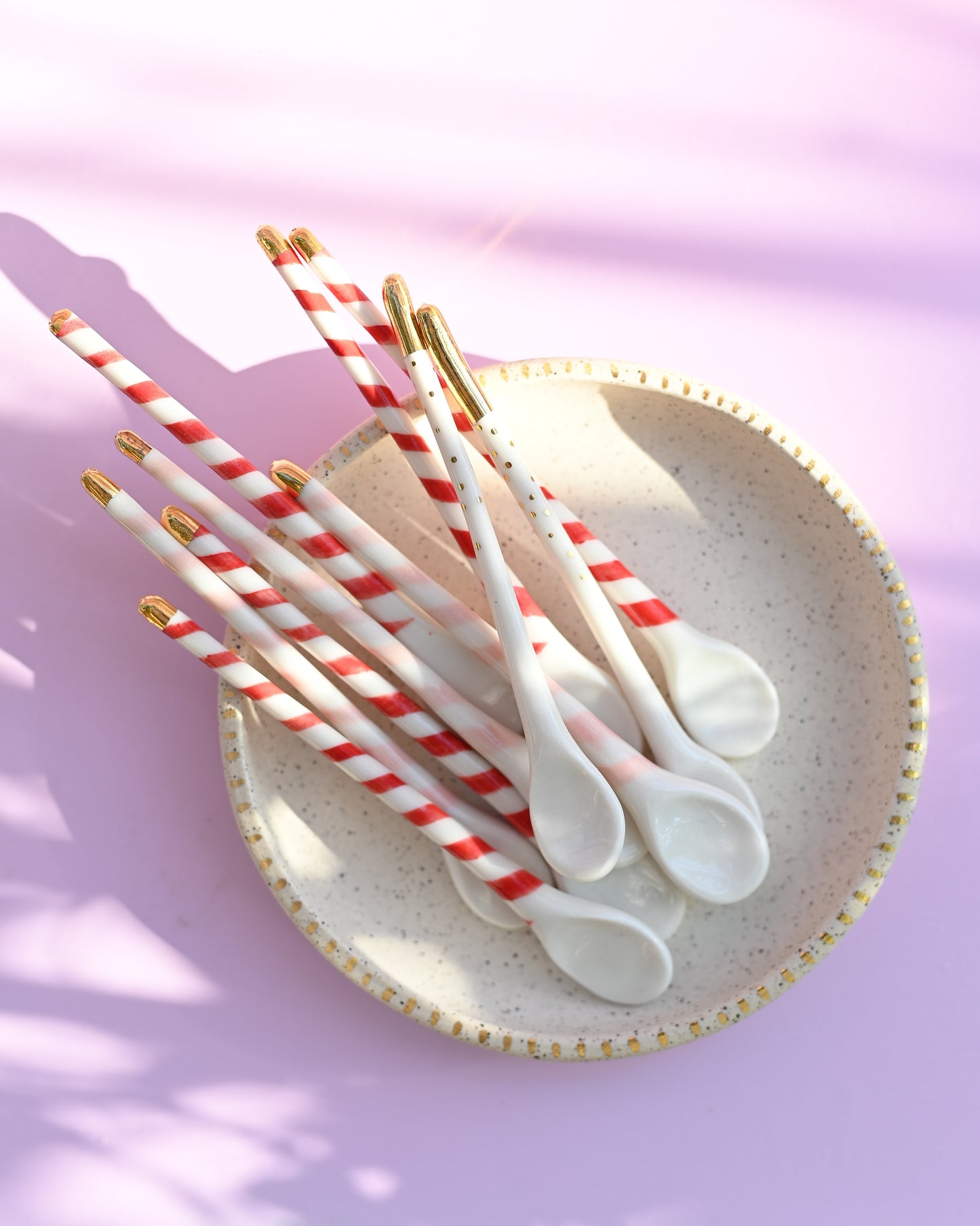 Candy Cane Spoons