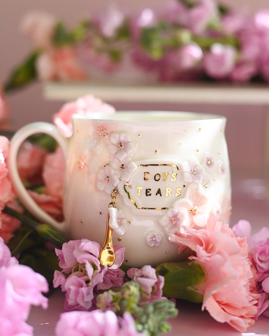 'Boy's Tears' Cauldron Mug