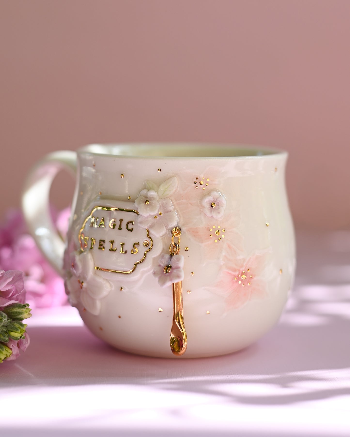 'Magic Spells' Cauldron Mug