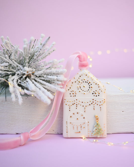 Pre-Order Christmas House & Tree Charm