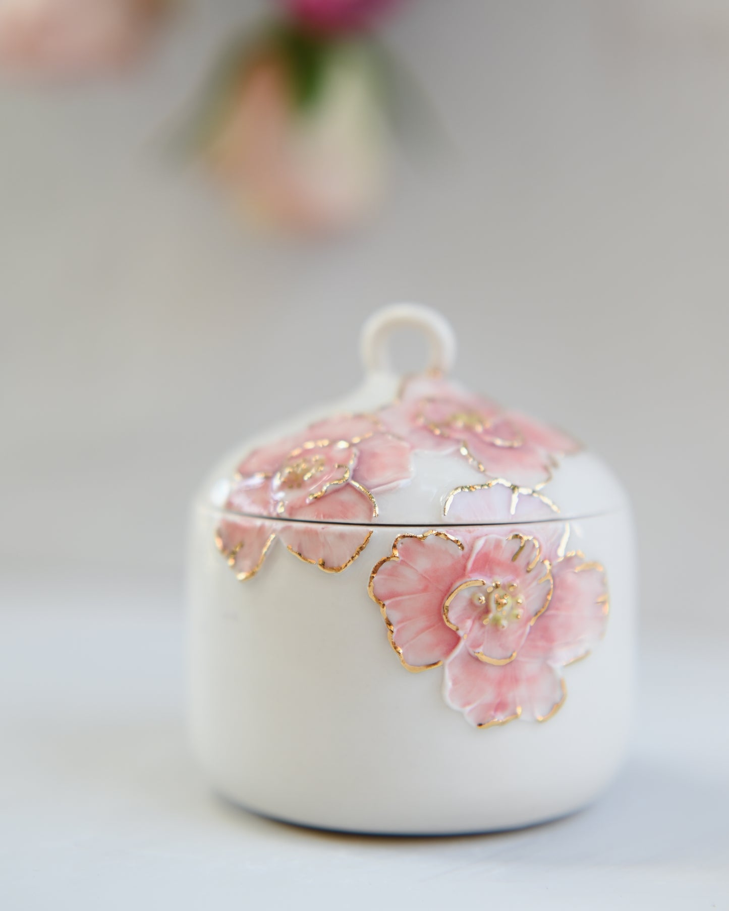 Floral Tiny Treasures Jar