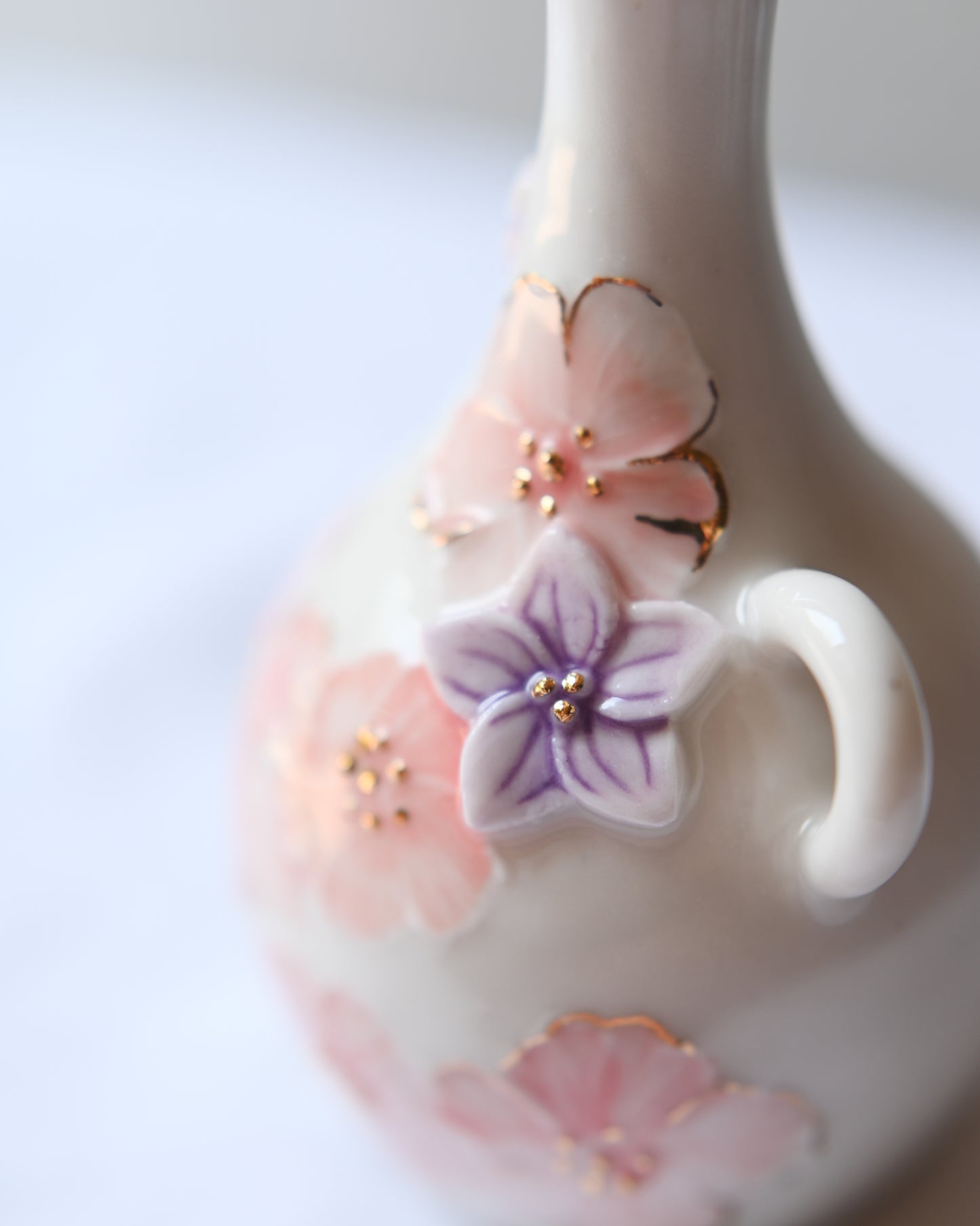 Small Floral Bud Vase