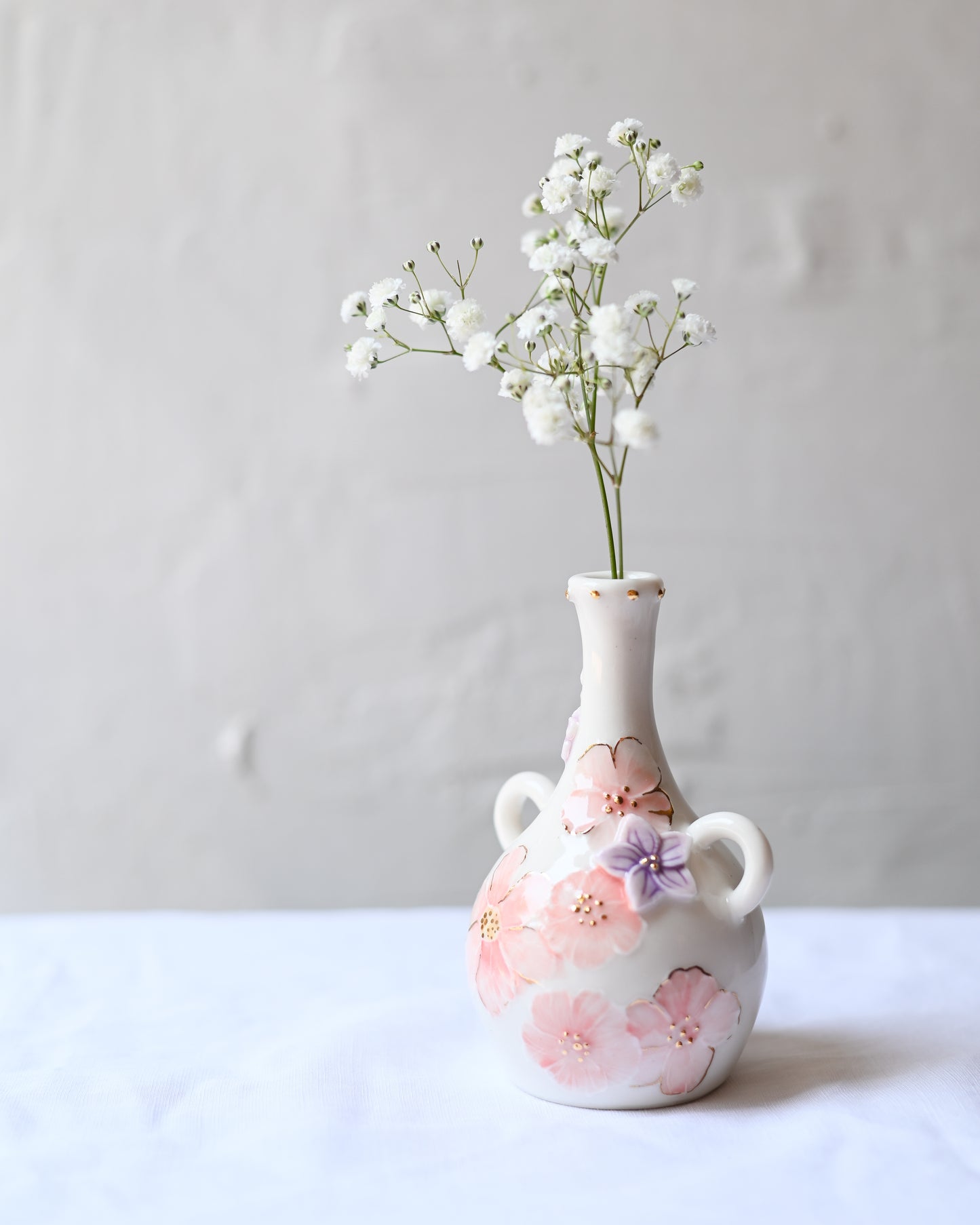 Small Floral Bud Vase