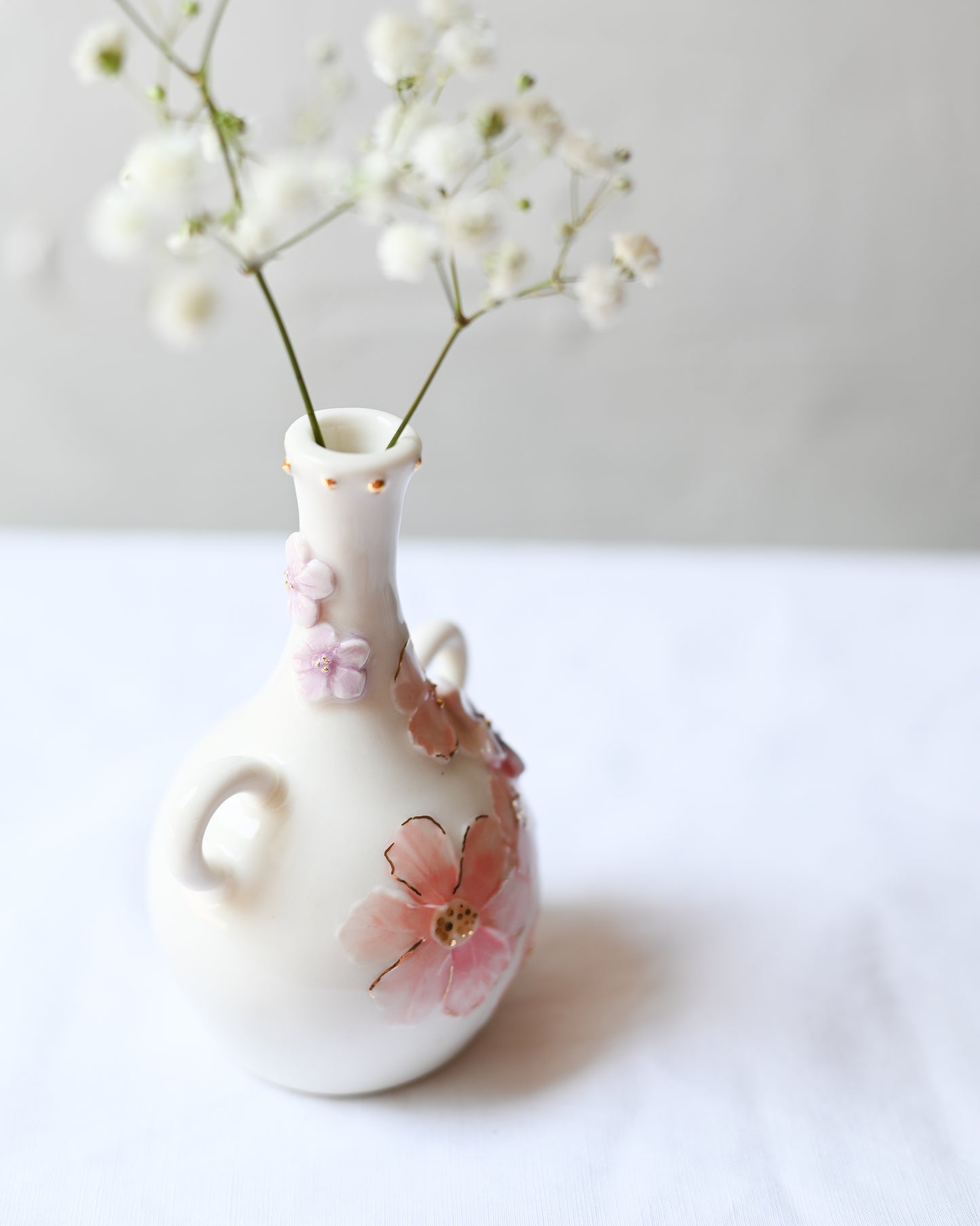 Small Floral Bud Vase