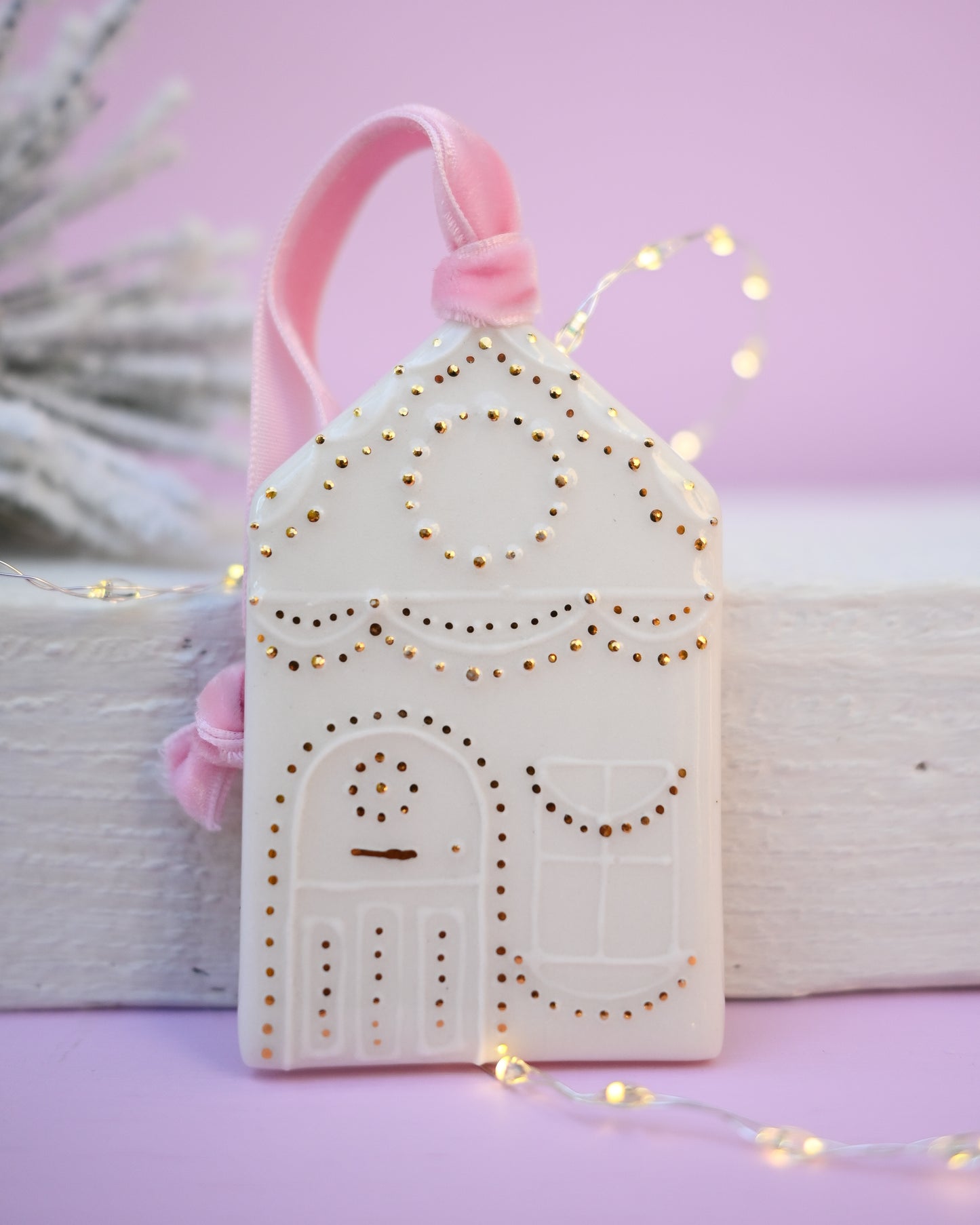 Christmas House Ornament