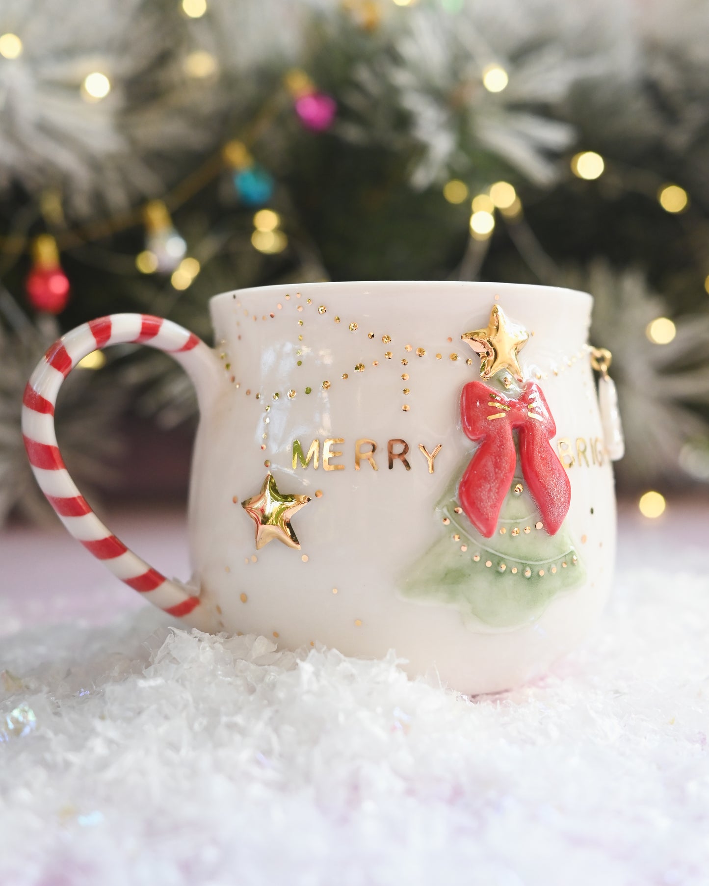 'MERRY & BRIGHT' Christmas Mug
