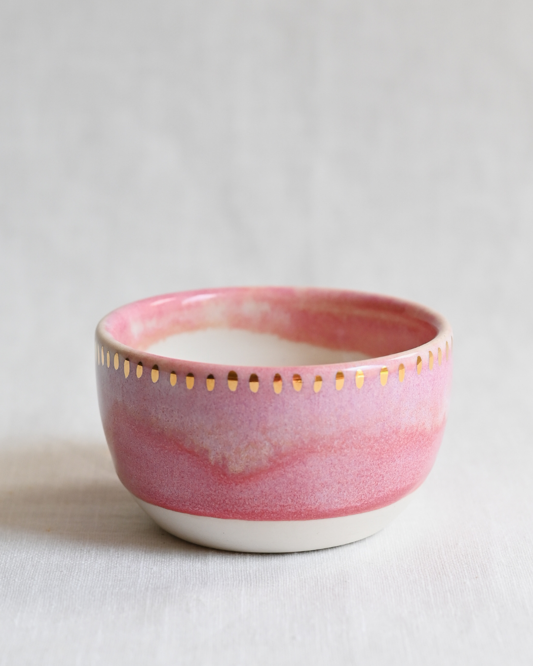 Mini Bowl Pink & Gold